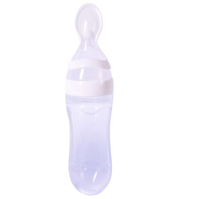 Toddler Feeding Bottle With Spoon