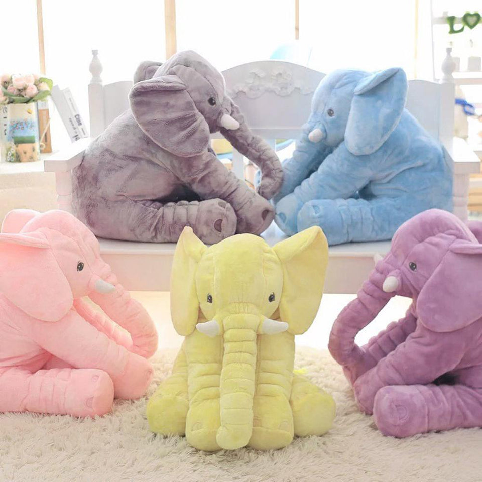 Adorable Elephant Plush Toy Pillow | BabyCulture