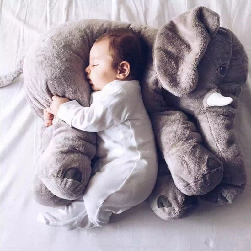 Soft Baby Elephant Pillow