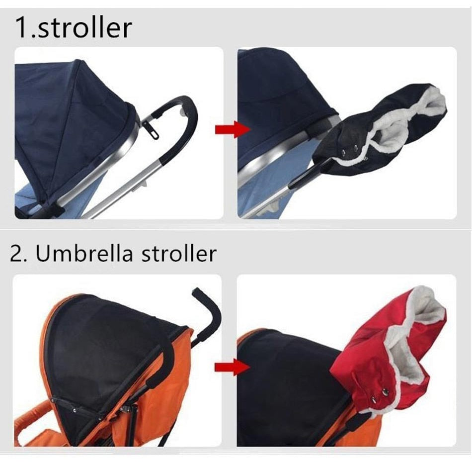Winter Warm Stroller Gloves