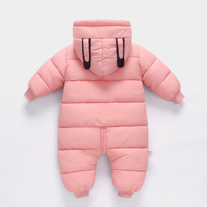 Newborn Plus Velvet Snowsuit