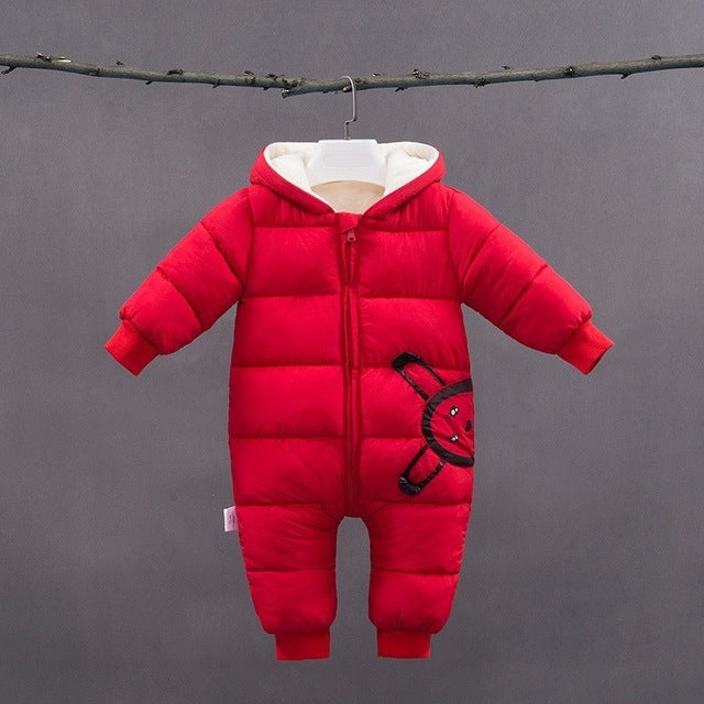 Newborn Plus Velvet Snowsuit