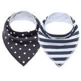 Bandana Bibs Pattern 2pcs | BabyCulture