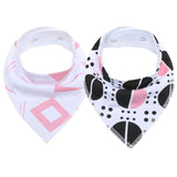 Bandana Bibs Pattern 2pcs | BabyCulture