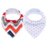 Bandana Bibs Pattern 2pcs | BabyCulture