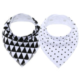 Bandana Bibs Pattern 2pcs | BabyCulture