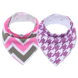 Bandana Bibs Pattern 2pcs | BabyCulture